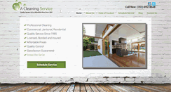 Desktop Screenshot of acleaningserviceinc.com